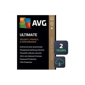 AVG Ultimate 2022 | Antivirus+Cleaner+VPN | 1 PC, 2 Years